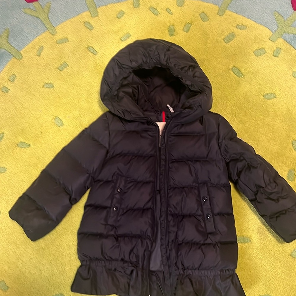 Moncler Girls Jacket 2T Navy